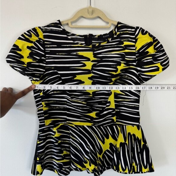 Suno 100% Silk Shirt | Top | Eye-Catching Print | Size M - Picture 3 of 10